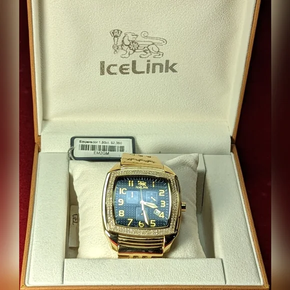 Icelink | Accessories | Icelink Emperador 5ct Diamond Gold  display picture 3